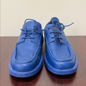 Camper Vibrant Blue Men's Derbys